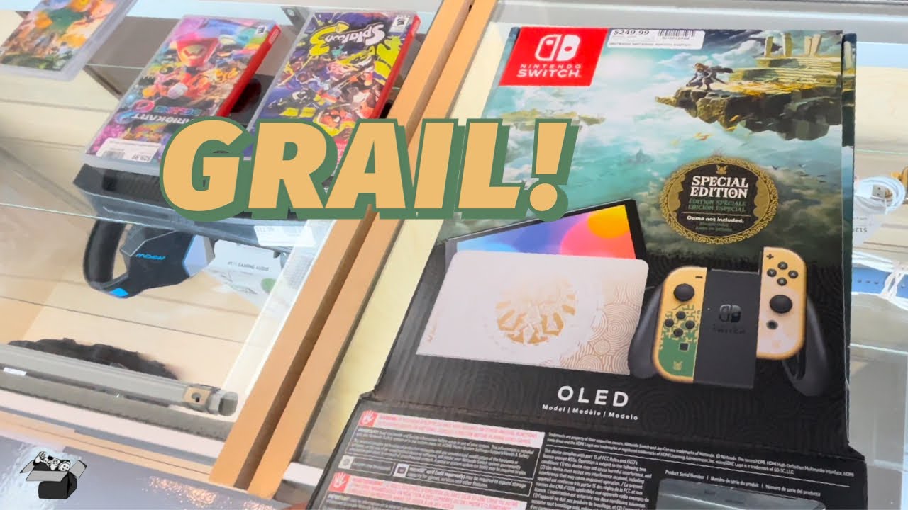 I found my Nintendo Switch GRAIL at the Pawn Shop!