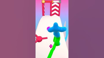 Blob Runner 3D- Gameplay Walkthrough Part 1(Android, iOS) #Shorts