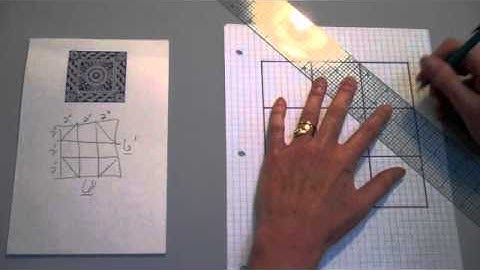 TEMPLATES -- Drafting Block (#4 of 7 videos) - LearnHowToQuilt.com BEGINNER BASICS