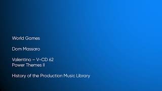 World Games - Dom Massaro | Valentino (V-CD 62) [Full Track] - HOTPML #1792