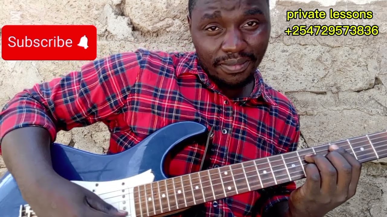 Nifinyange by Bella Kombo advanced Guitar intro Chords// made easy