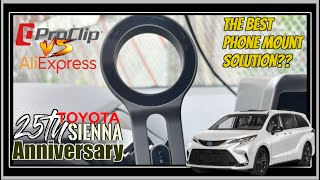 The Best Phone Mount System | 2023 Toyota Sienna