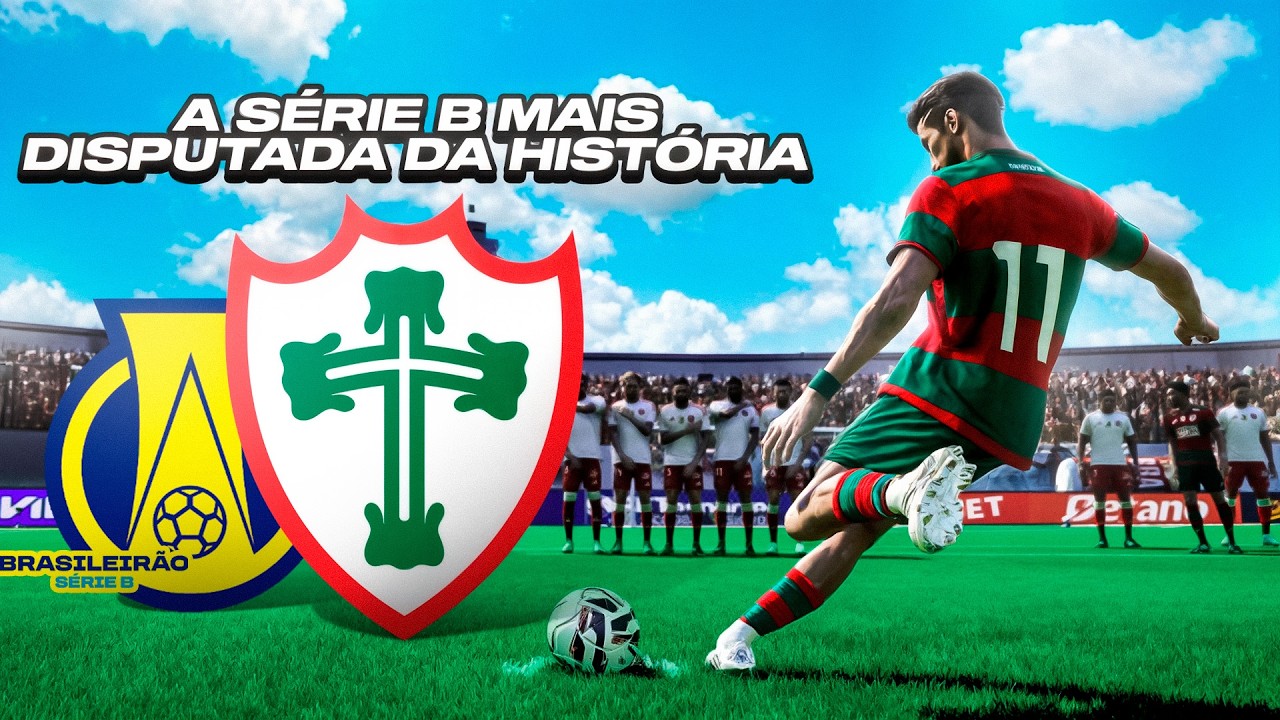 RETA FINAL SÉRIE B! O GOL QUE PODE MUDAR A HISTÓRIA DA LUSA! - PES 2025 - RUMO AO ESTRELATO #04