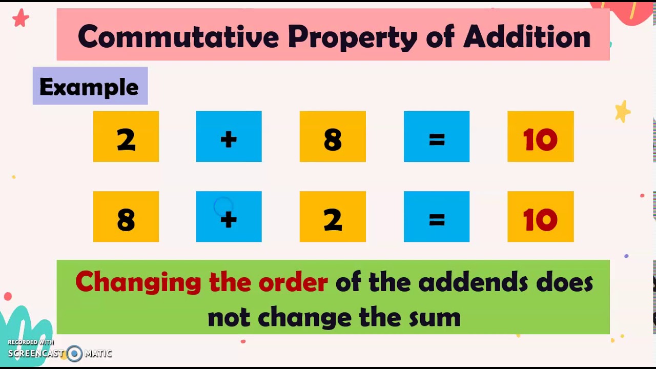 my homework lesson 1 addition properties