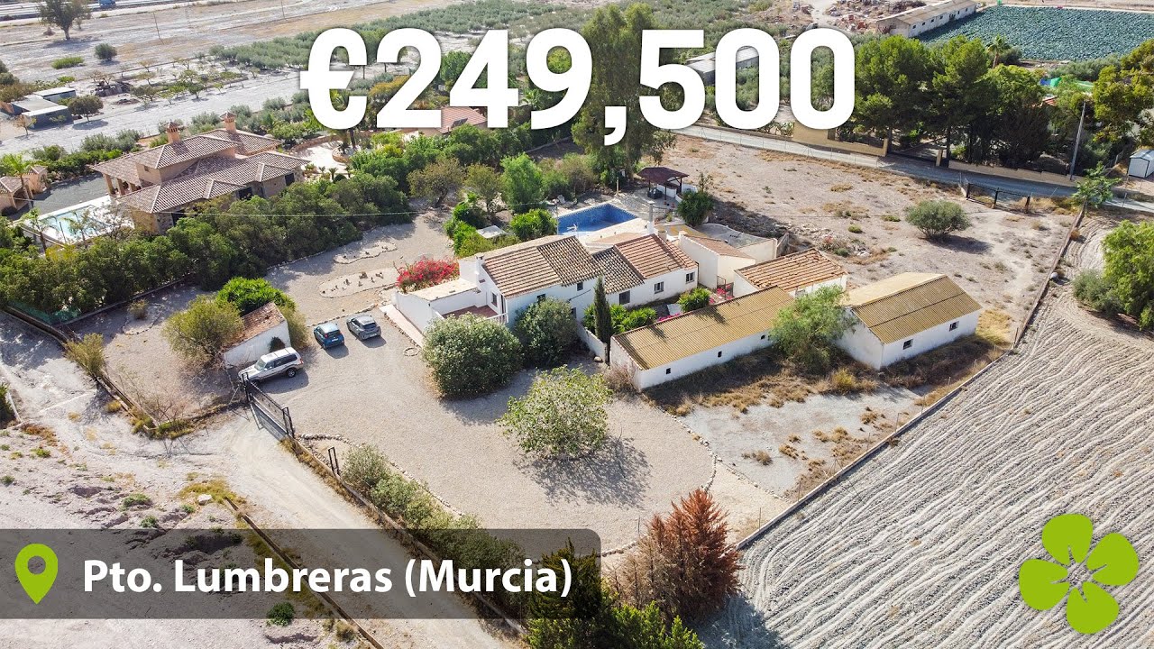 SOLD! - HOUSE TOUR SPAIN | Country house in Puerto Lumbreras @ €249,500 - ref. 02446