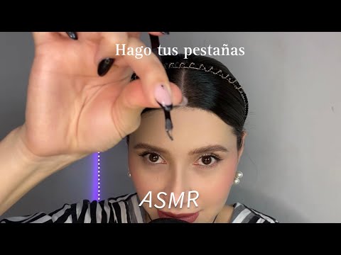 ASMR ESTÉTICISTA te hago tus pestañas 👸🏻| asmr ROLEPLAY estética | @asmrale_ 💤