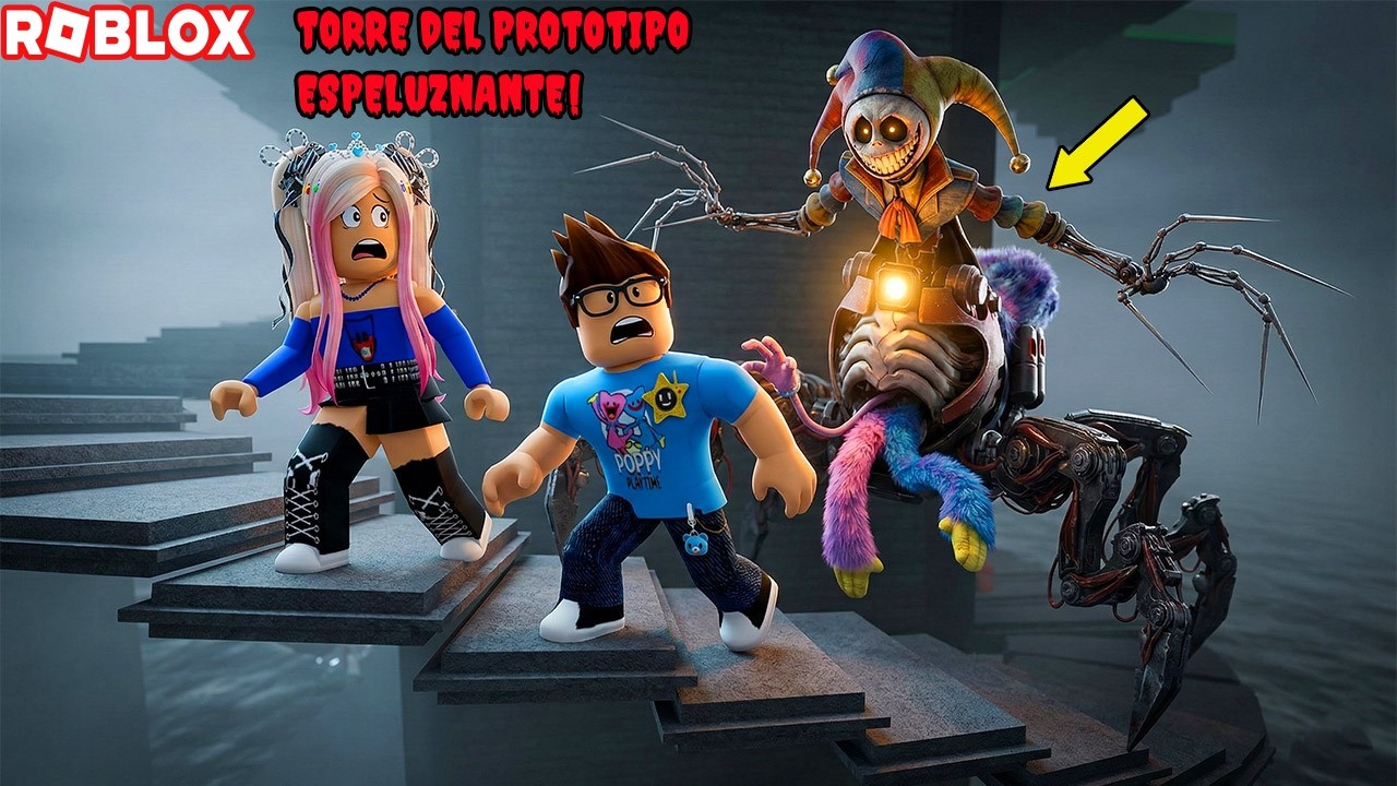 SUBIENDO En La TORRE DEL PROTOTIPO ESPELUZNANTE! RESCATANDO A Huggy Wuggy! 😵💪