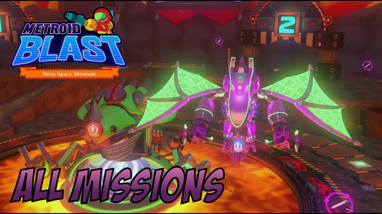 Metroid Blast: All Missions (4 Player)