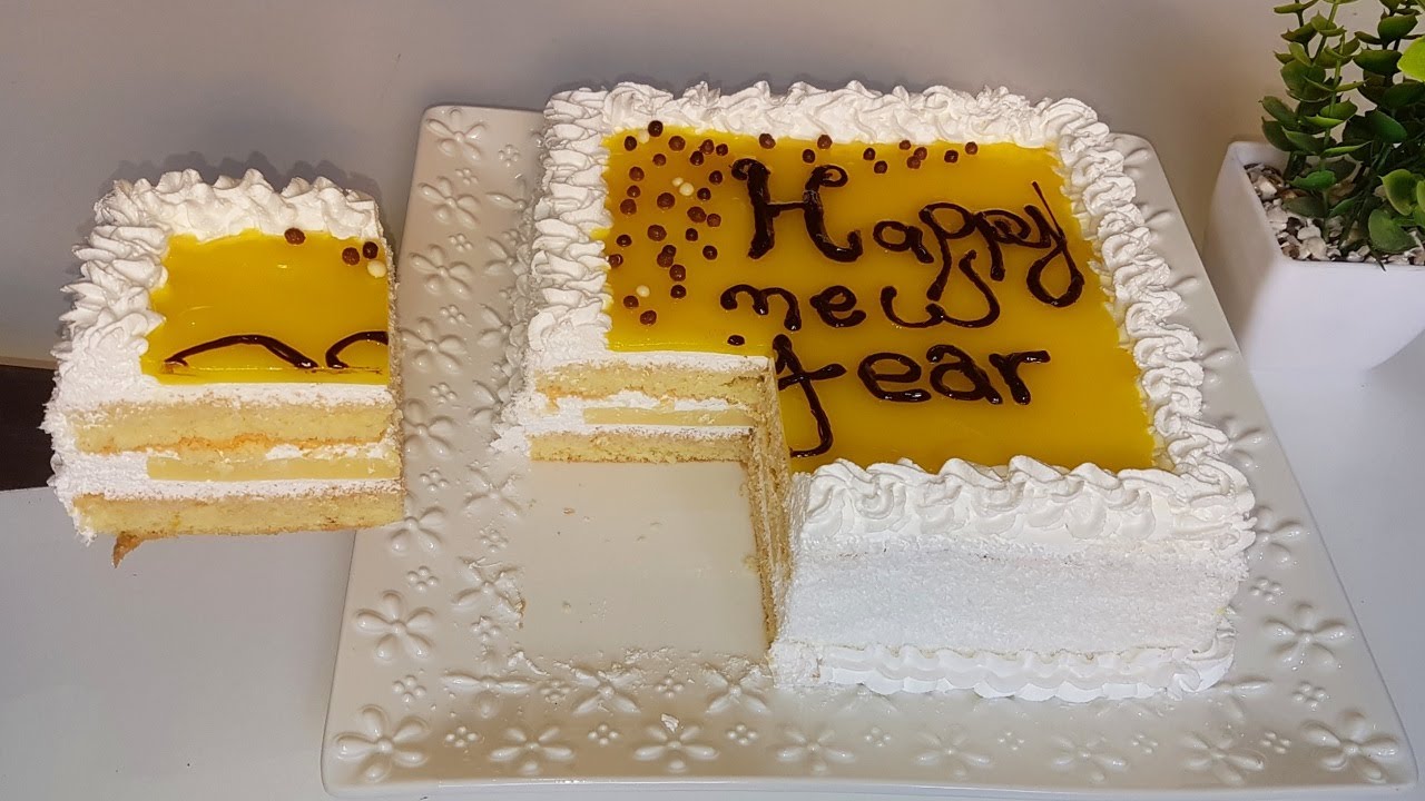 حلوة لاكريم 2021 طورطة الحامض راقية احترافية للعشاق الحامض بجنواز الماء وبكلاصاج لامع بدون جيلاتين