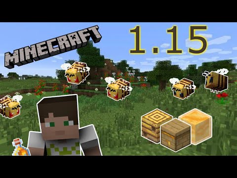 MINECRAFT IMA ČEBELE! | Minecraft Update 1.15