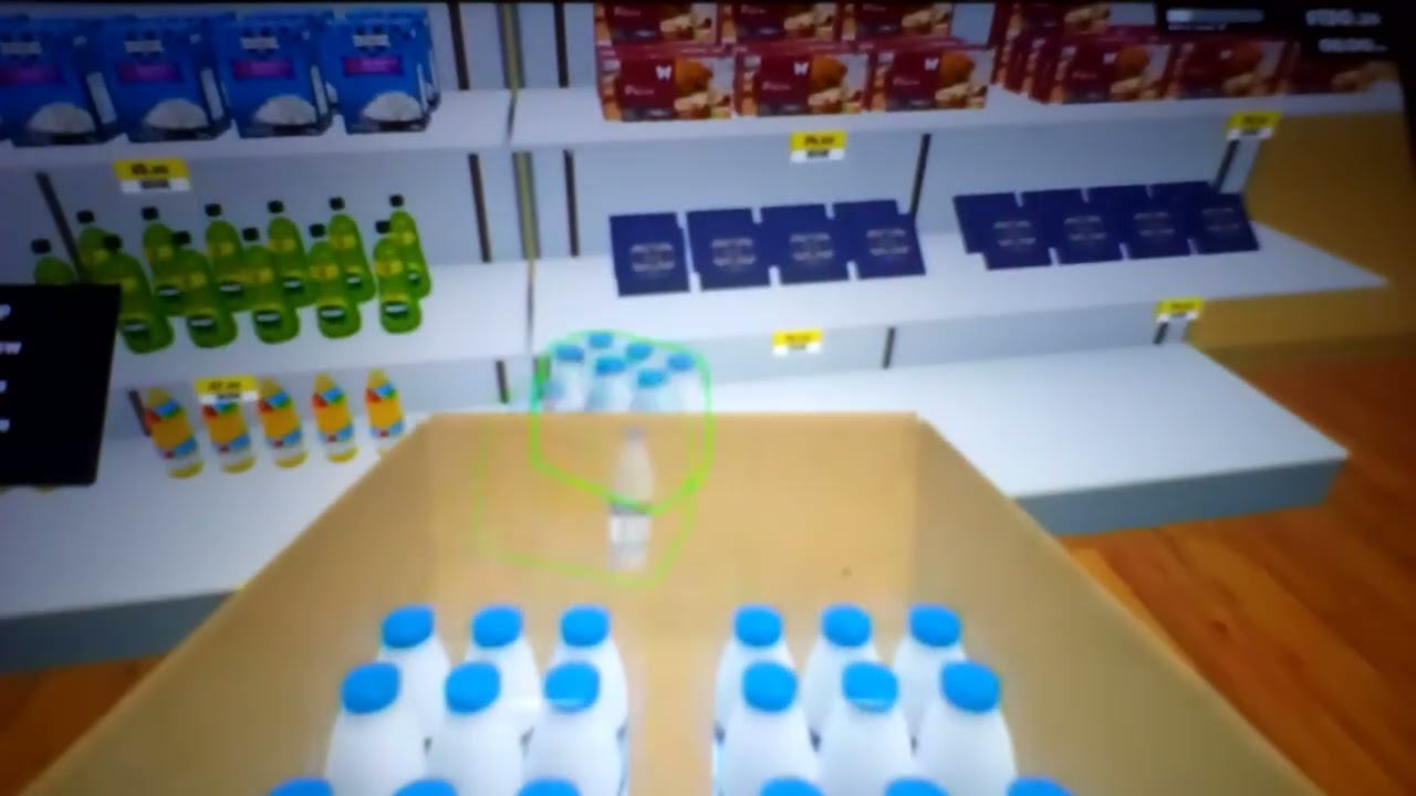 Restocking 6 pack milk