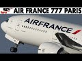 Piloting AIR FRANCE Boeing 777 out of Paris | Cockpit Views (2013)