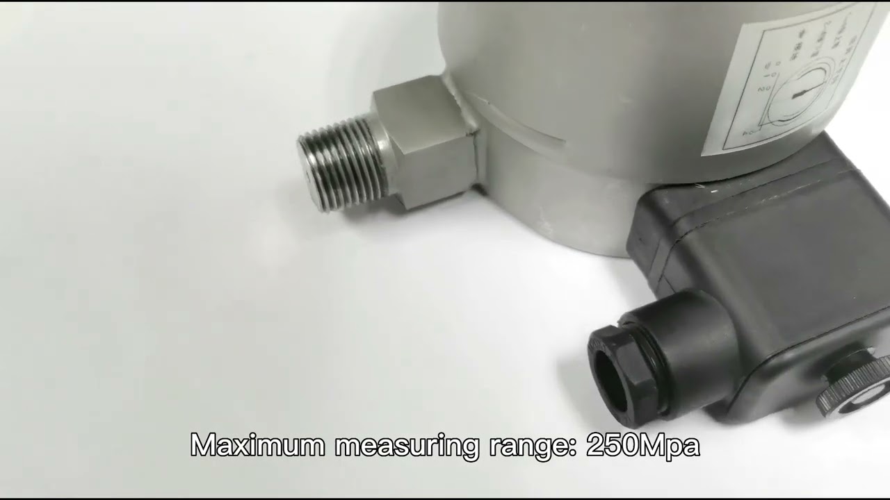 Electric contact pressure gauge