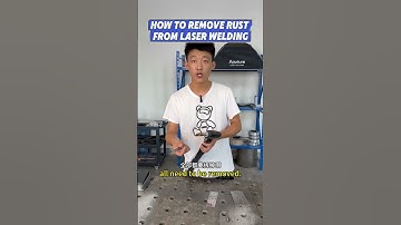 How to use a 4-in-1 laser welding machine for rust removal？ #laserwelding  #laserweldingmachine