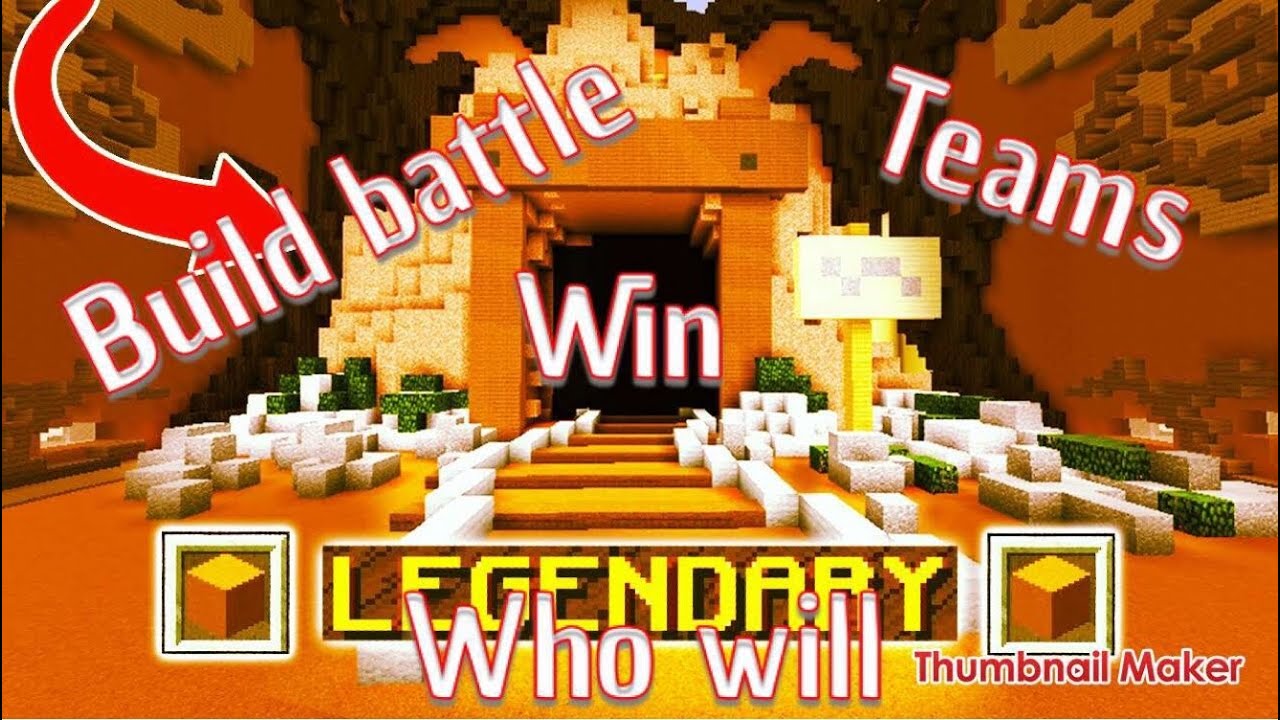 Minecraft Hypixel Build battle teams with Vyysic - YouTube