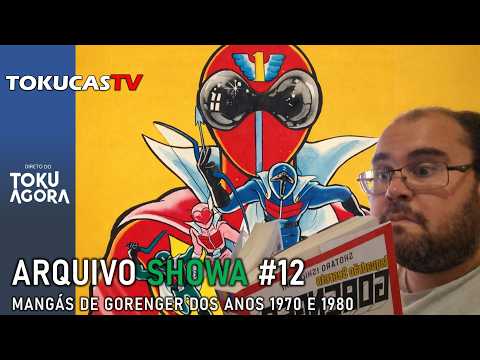 Mangás de série Super Sentai nos anos 1970 e 1980 | Arquivo Showa