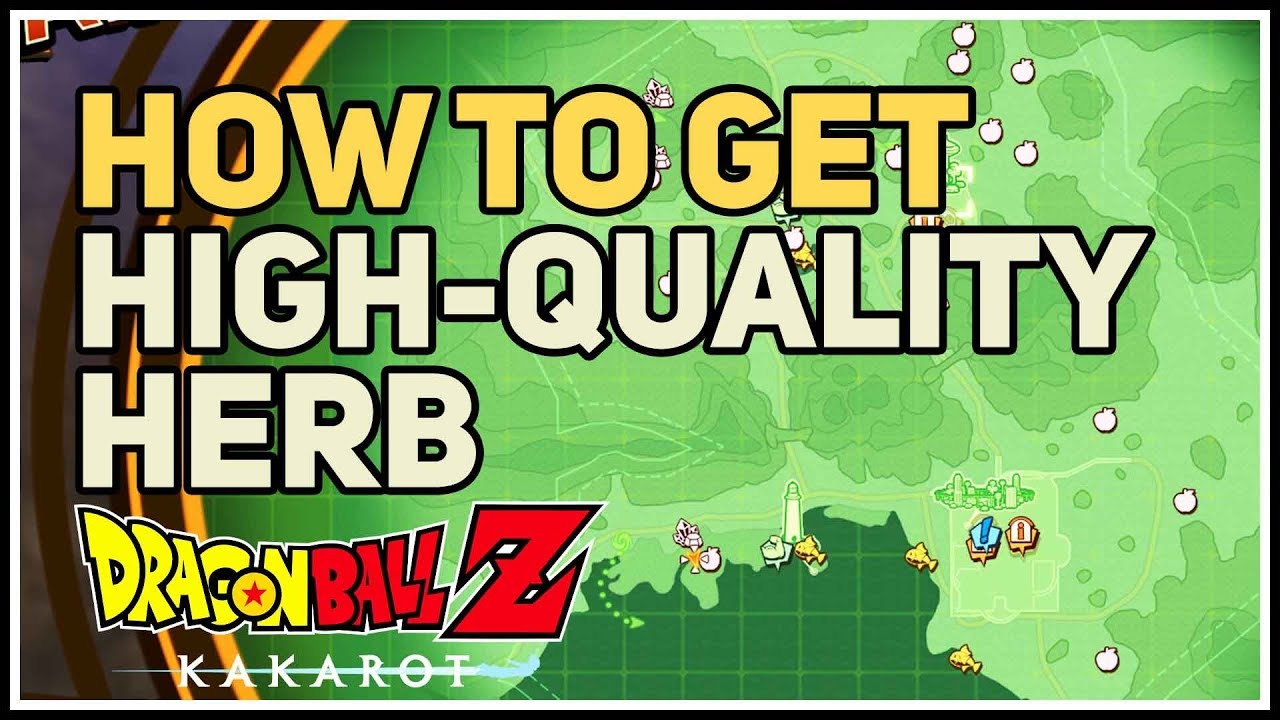 How to get High-Quality Herb Dragon Ball Z Kakarot 