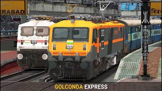 17202 Golconda Express | Zugsimulator | Zug-Gameplay | Indischer Zug | Eisenbahnspiele screenshot 2