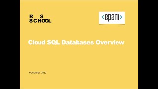 The Rolling Scopes: NodeJS in AWS: Cloud Databases Overview. AWS RDS + Lambda
