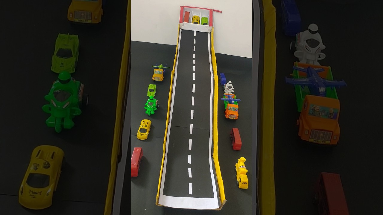 Zooming Adventures: Colorful Toy Car Race for Kids | 