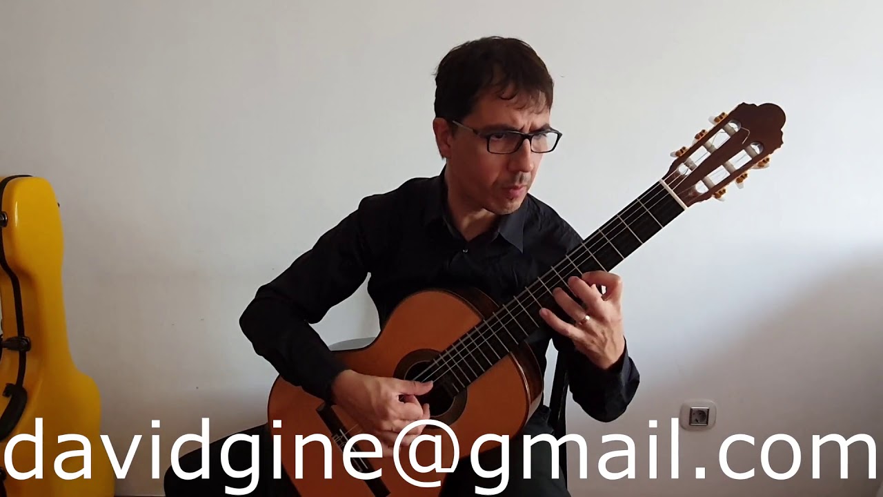 Guitarrista clàssic per a bodes i esdeveniments