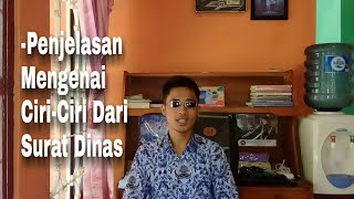 CIRI-CIRI SURAT DINAS
