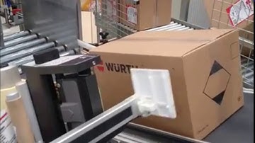 Evolabel eTamp bij klant Würth van Codipack