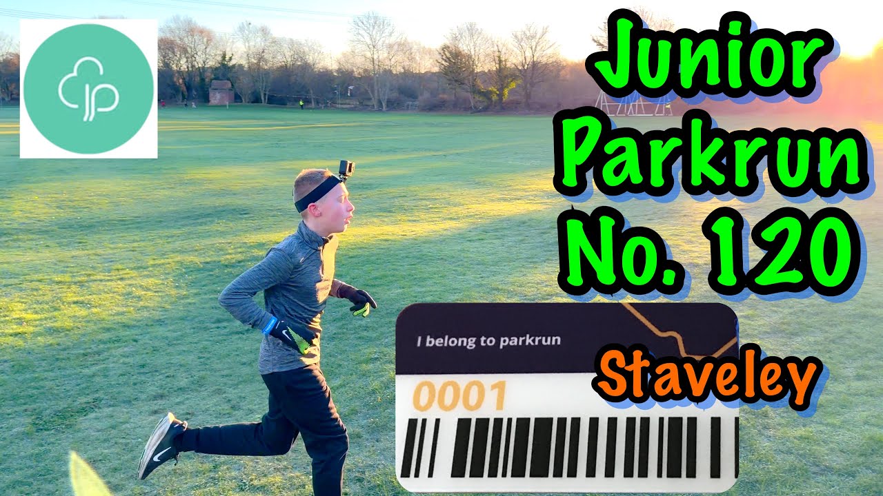 Junior Parkrun (Staveley) My 120th Jnr. Parkrun 04/01/2026