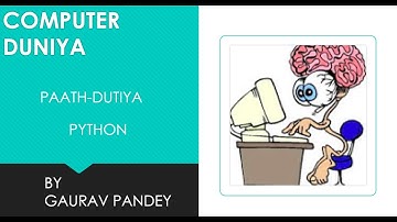 PYTHON TUTORIAL WITH GAURAV PANDEY PART 2