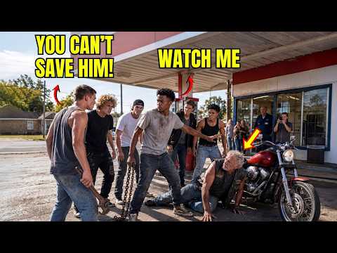 Black Boy Saves Biker From 6 Bullies in 8 Seconds — The Hells Angels' Reaction Made National News