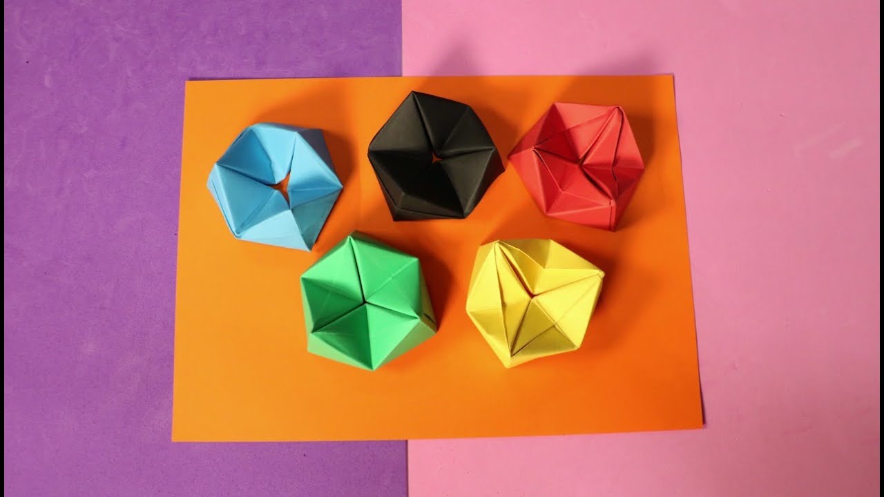 Origami Olímpico - Caleidociclo