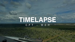 Timelapse Windhoek Arrival B737-800