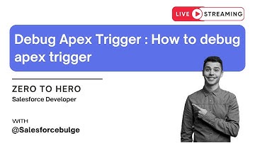 How to debug apex trigger | apex trigger | salesforce development