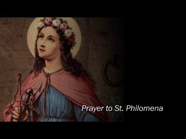 Prayer to St. Philomena class=