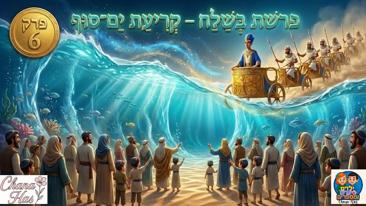 פרשת בשלח | קריעת ים סוף | פרשת השבוע #פרשתבשלח #פרשתהשבוע #קריעת #ים