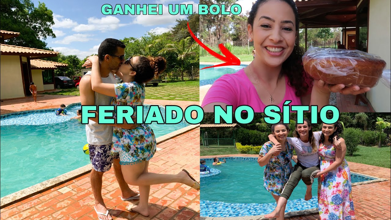 DOIS DIAS NO SÍTIO EM FAMÍLIA, PISCINA,MUITAS RISADAS E DIVERSÃO | LETÍCIA VELOSO