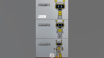 Drawing Fun Bot Sprunki, Phase 1,2,3 #incredibox #sprunki #fendraw