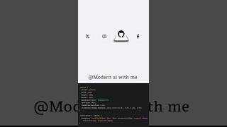 Animated Social Media Buttons Pure HTML & CSS #coding #html #css