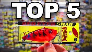 Top 5 Winter Bass Fishing Lures (Catch Big Fish)