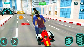 Long Bike Taxi Game: Driving Games Android Gameplay screenshot 5