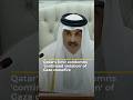 Qatar S Emir Condemns Continued Violation Of Gaza Ceasefire