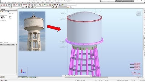 01_Robot Structural Analysis | Elevated Water Tank