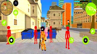 Army Stickman US Rope Hero Counter Mafia Crime screenshot 4