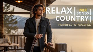 Download Lagu Slow Acoustic Guitar | Sunset Love Songs | relaxing country music to calm the mind MP3