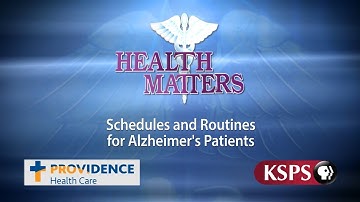 Importance of Routine for Alzheimer