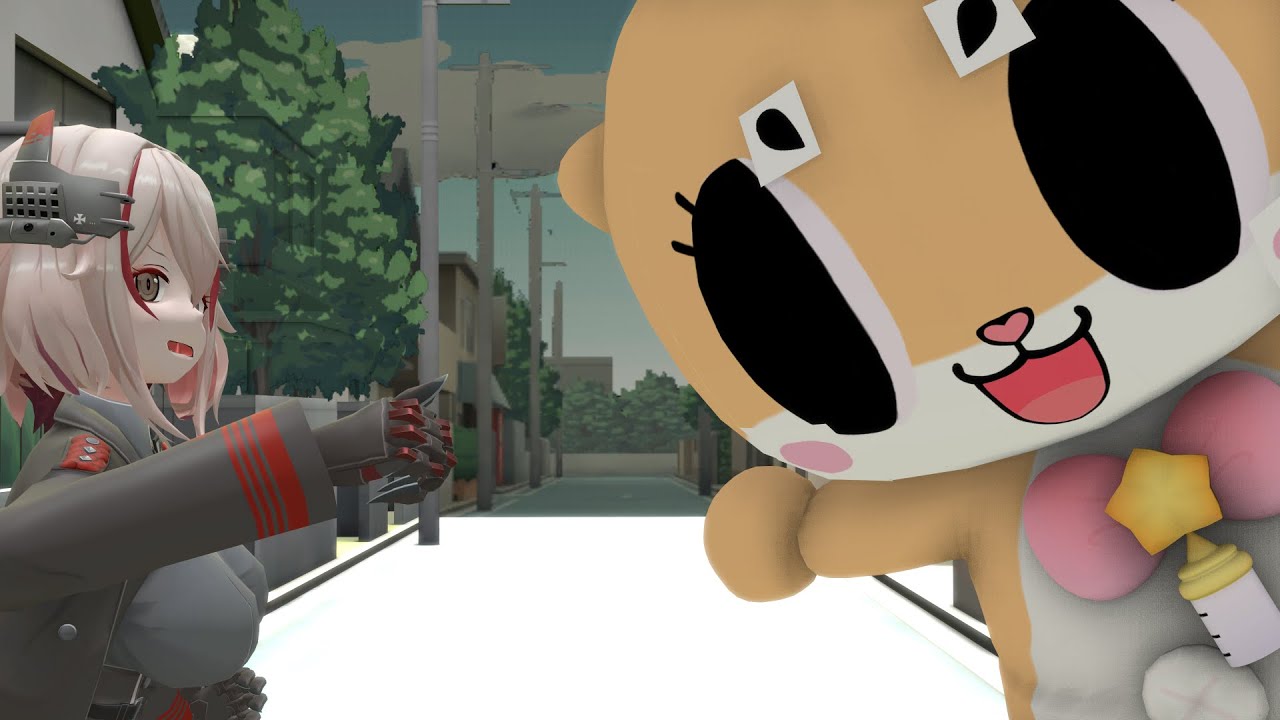 Roon Vs Chiitan | Azur Lane animation - YouTube