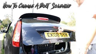 How To Replace A Boot Solenoid (Fiesta MK6)