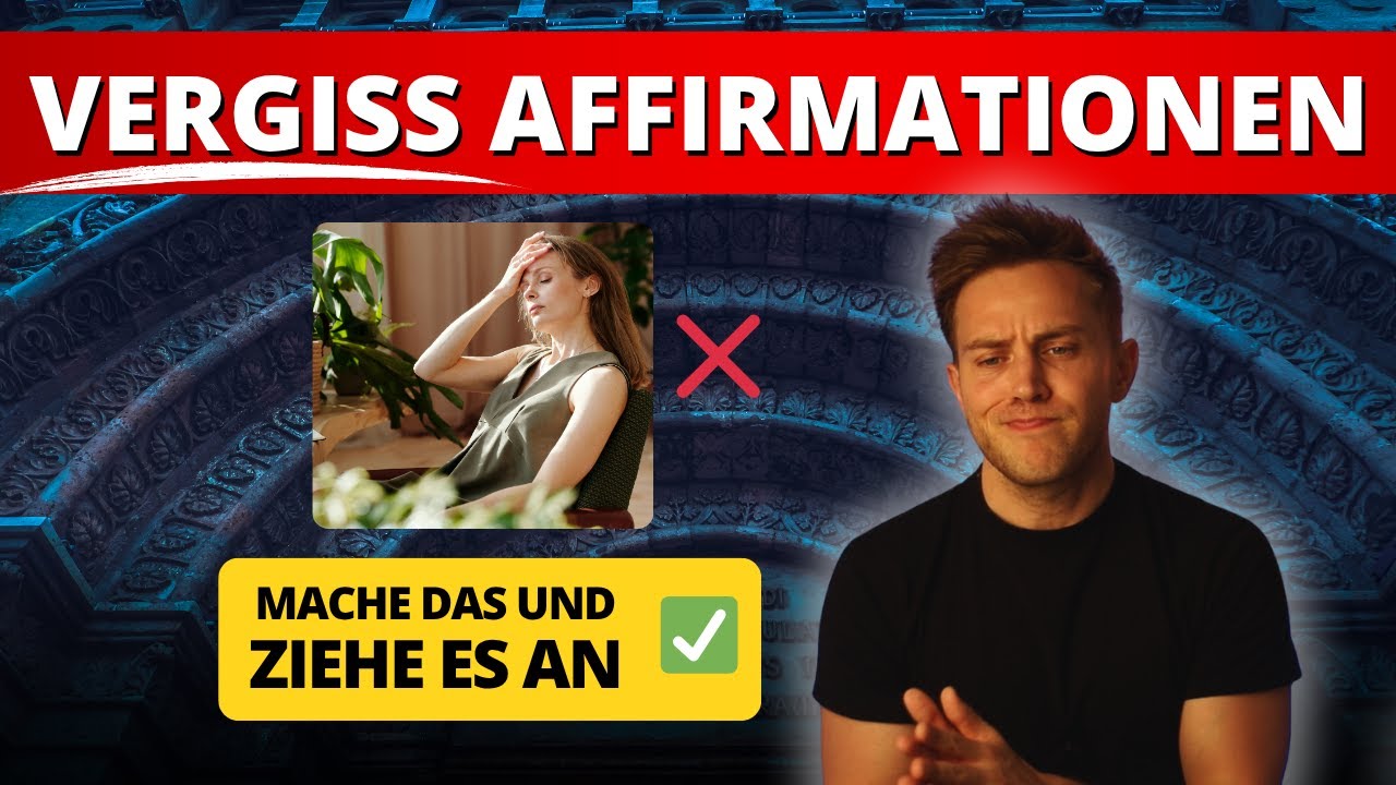 Nutze nie wieder Affirmationen❌ & manifestiere in Windeseile ✅