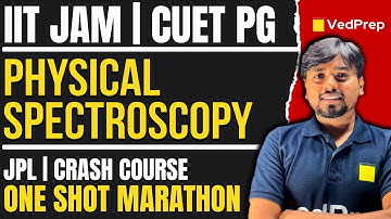 Physical Spectroscopy One Shot Marathon | IIT JAM | CUET PG |Crash Course| JAM Premiere League (JPL)