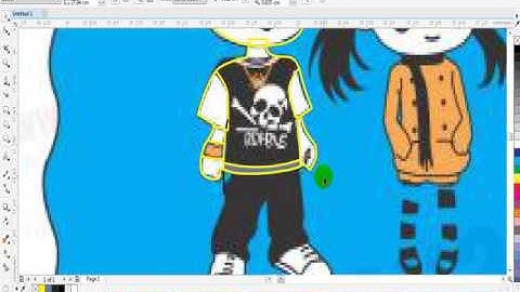 Tự học Corel X7 trọn bộ   Bài 25 Thiết kế đồng phục